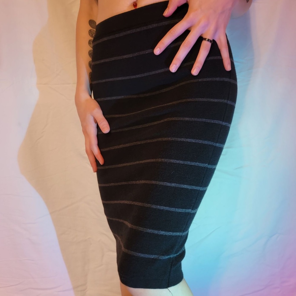 Perfect condition black and grey skirt